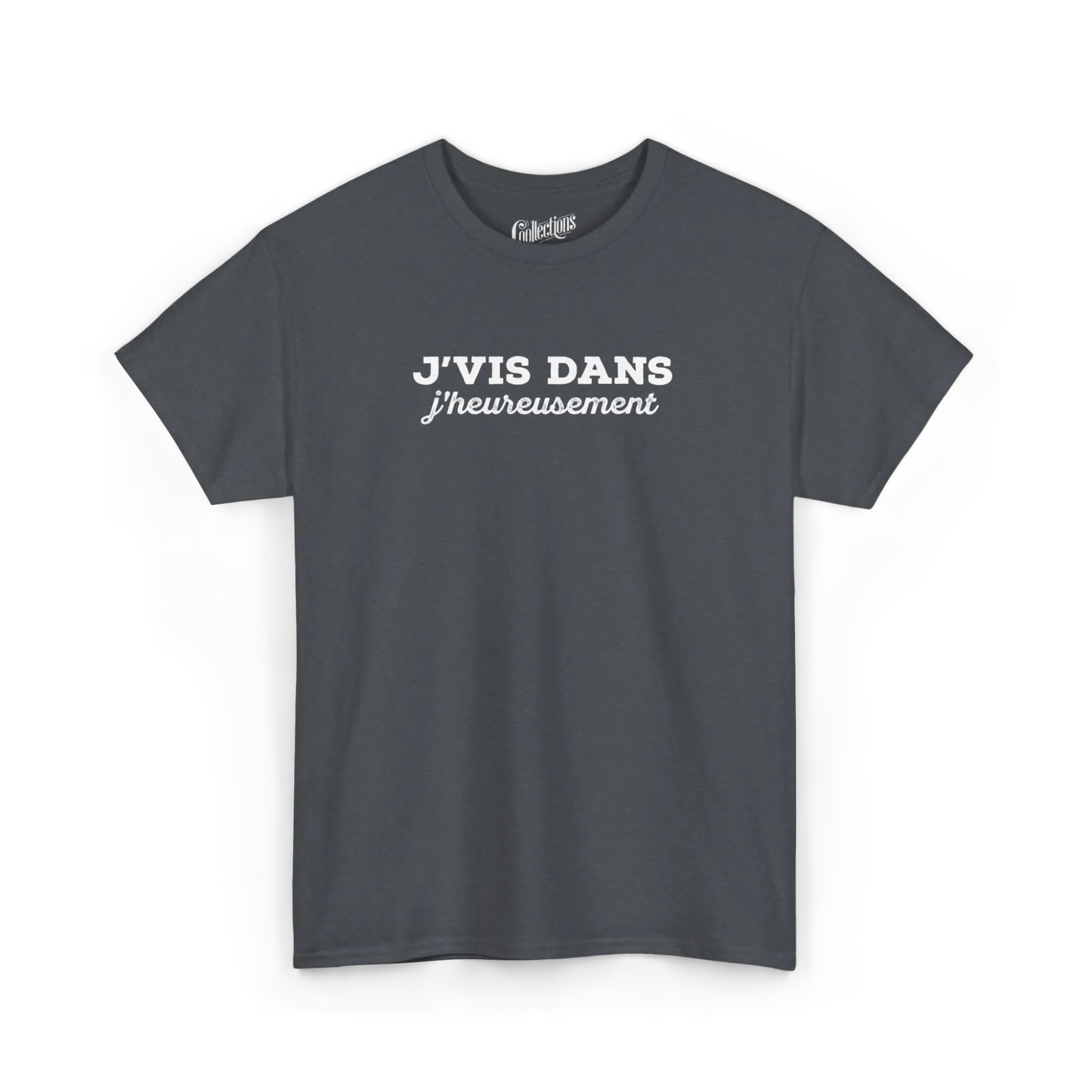 Mot Pour Mot - T-Shirt - T-shirt – J’vis dans J’Heureusement - Tweed / S / M