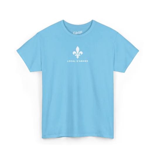 Local D’abord - T-Shirt - T-shirt - Local d’abord - Ciel / S / M