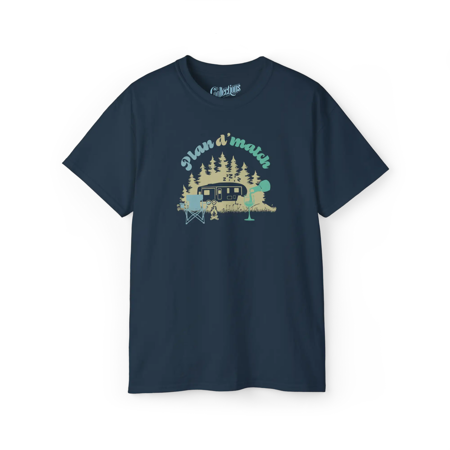 #camping - T-Shirt - T-shirt – Plan d’match - Crépuscule / S / M