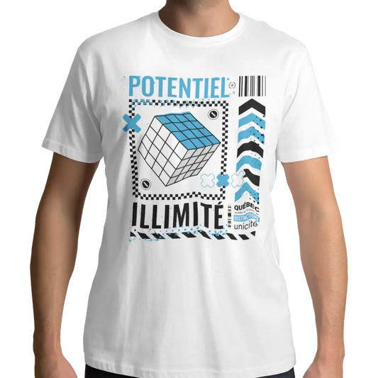 Mot Pour Mot - T-Shirt - T-shirt - Potentiel illimité - Québec unicité