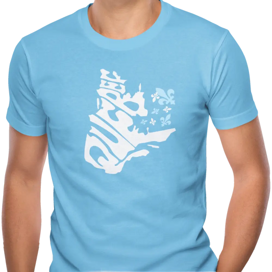 Local D’abord - T-Shirt - T-shirt - Québec Vague Bleue