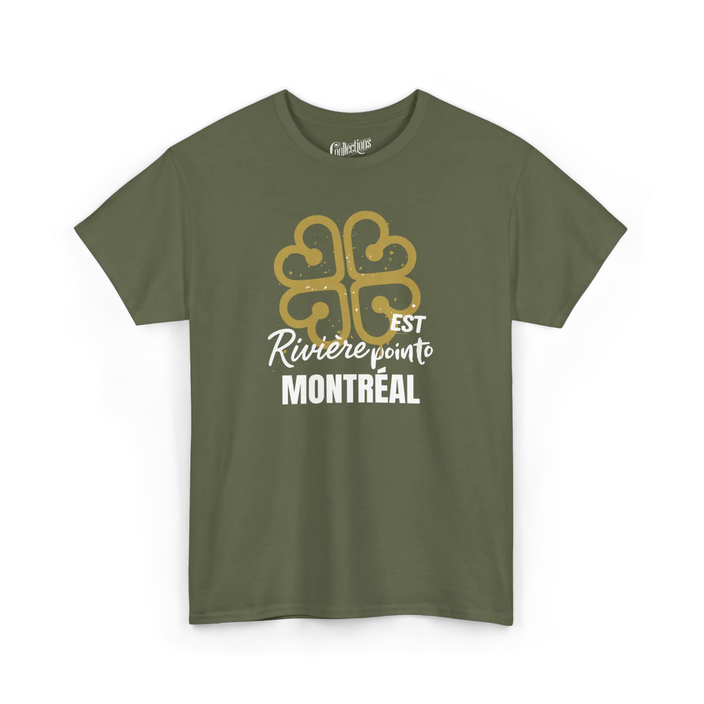 Local D’abord - T-Shirt - T-shirt - RDP-Pointo - Militaire / S / M