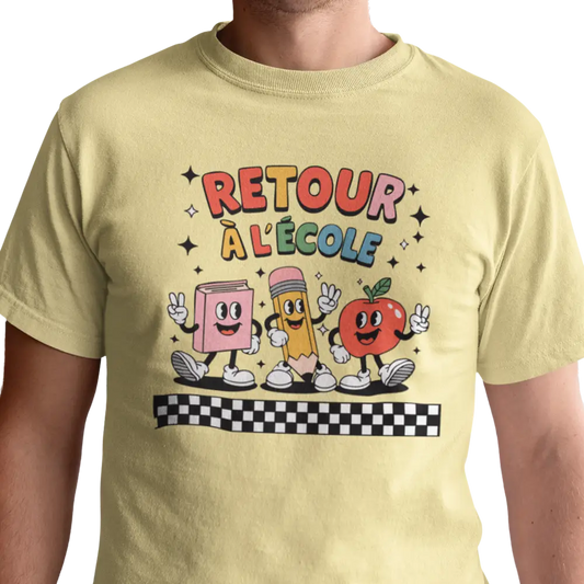 Vie d’Prof - T-Shirt - T-shirt - Retour à l’école