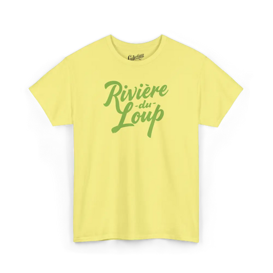 Local D’abord - T-Shirt - T-shirt - Rivière-du-Loup - Maïs / S / M