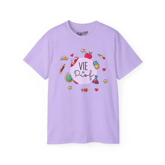 Vie d’Prof - T-Shirt - T-shirt - Vie de prof - Orchidée / S / M