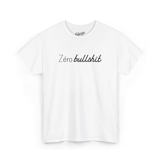 Mot Pour Mot - T-Shirt - T-shirt – Zéro Bullshit