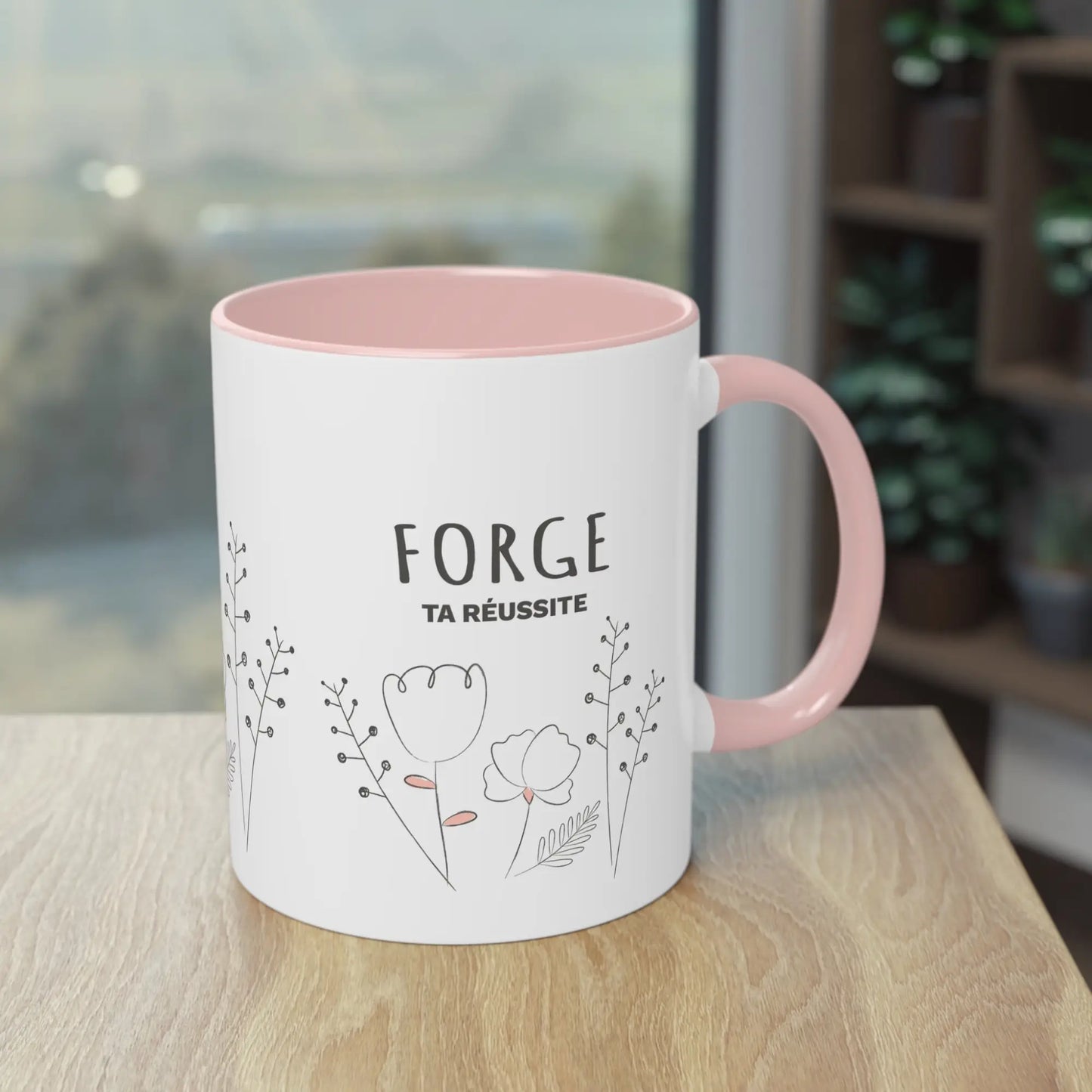 Mot Pour Mot - Tasse en céramique - Tasse 11 oz - Forge ta réussite