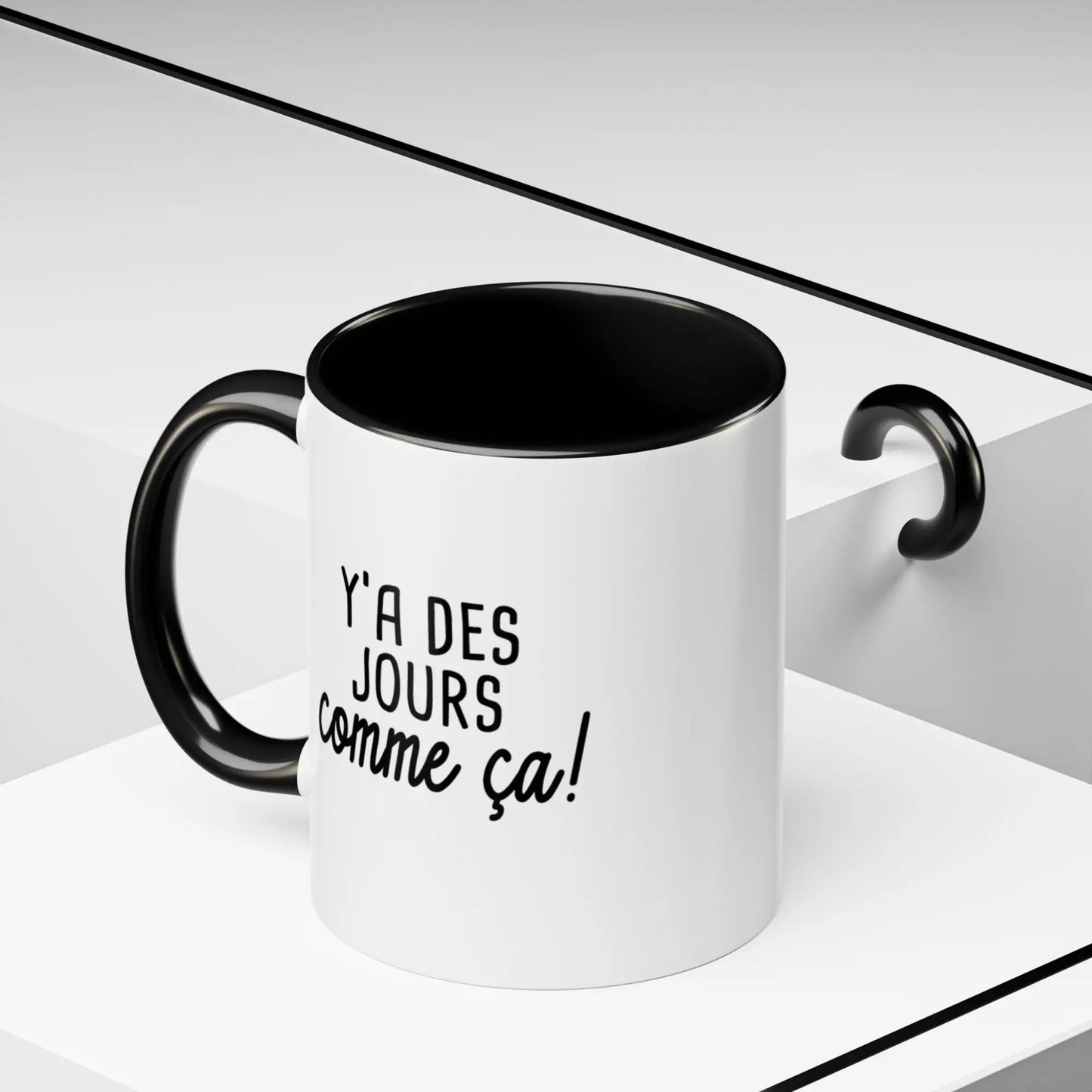 Mot Pour Mot - Tasse en céramique - Tasse 11 oz - Y’a des jours comme ça