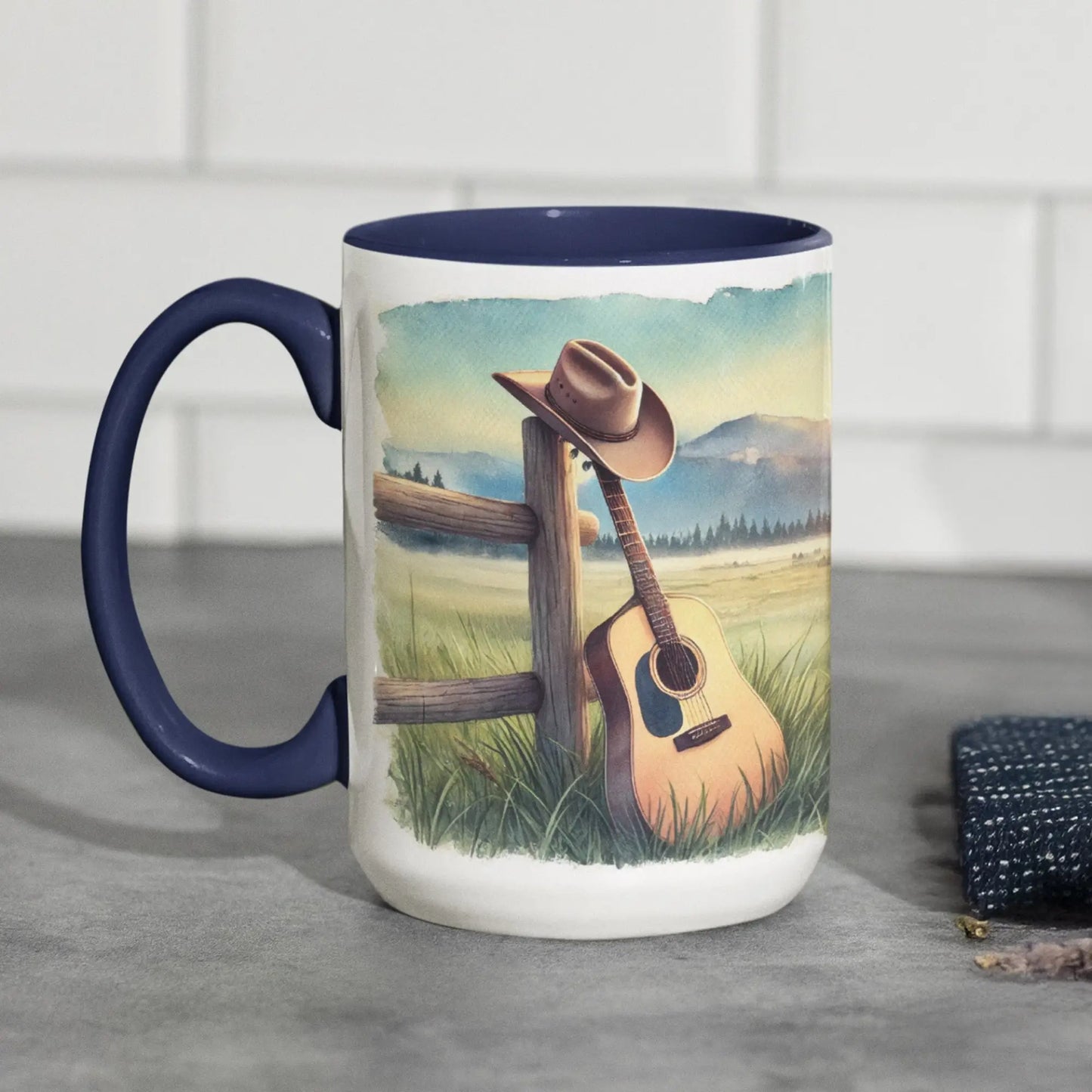 Rodéo Moderne - Tasse en céramique - Tasse 15 oz – Savoure le moment