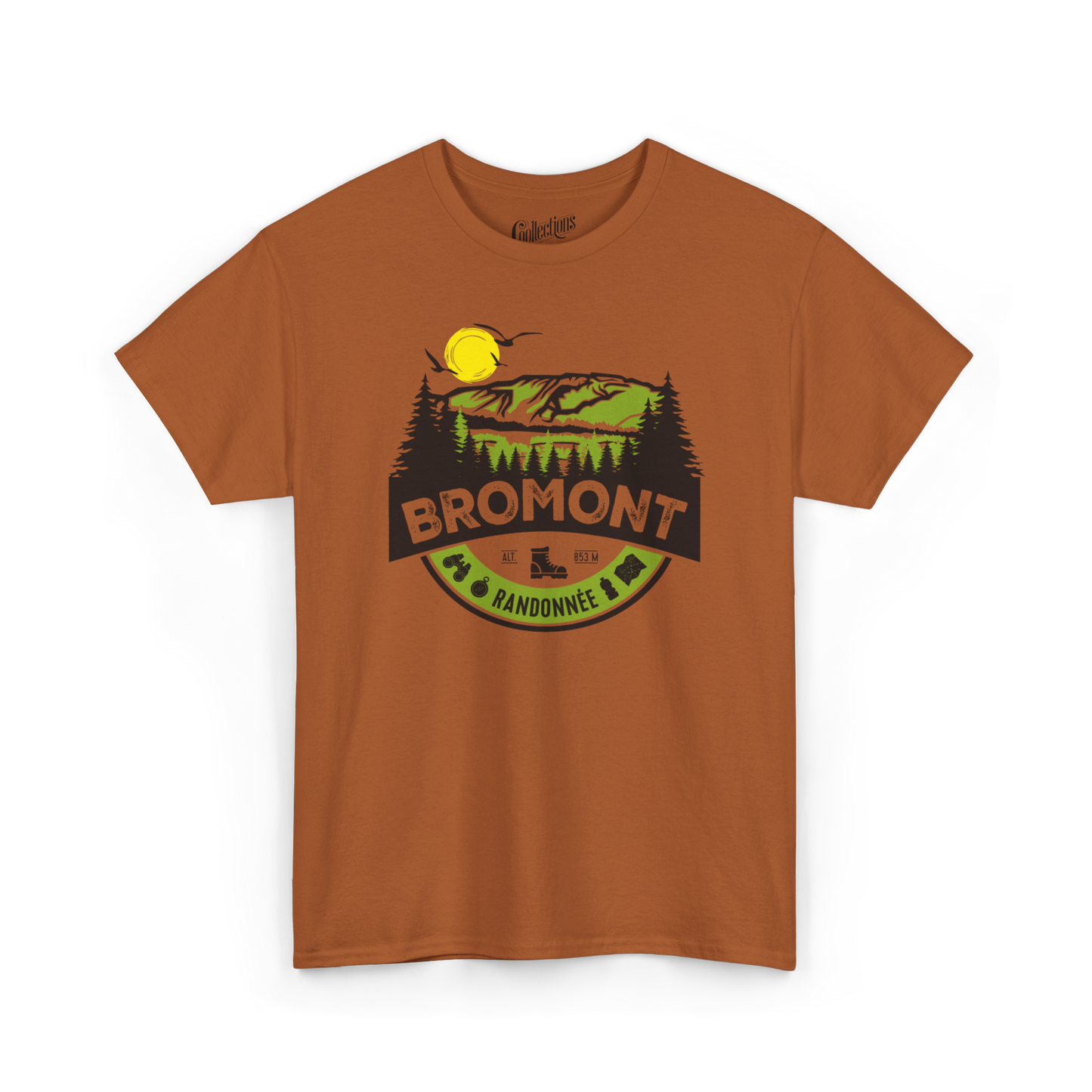 #camping - T-Shirt - T-shirt - Randonnée en Montagne - Bromont - Texas / S / M