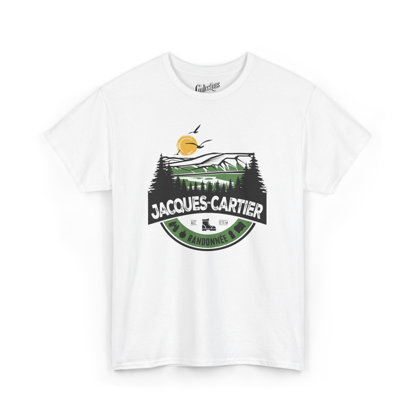 #camping - T-Shirt - T-shirt - Randonnée en Montagne - Mont Jacques-Cartier