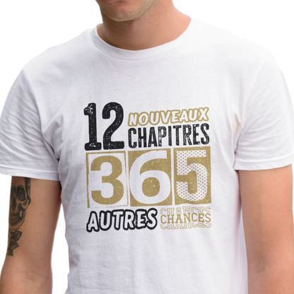 T-shirt - 12 chapitres • 365 autres chances