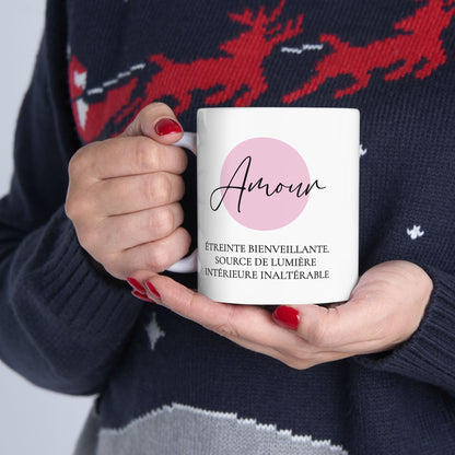 Tasse 11 oz - Amour