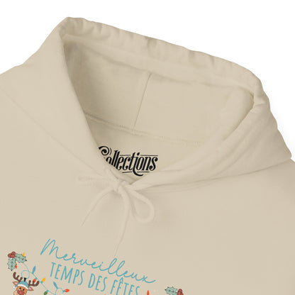 Sweat à capuche - Merveilleux Temps des Fêtes