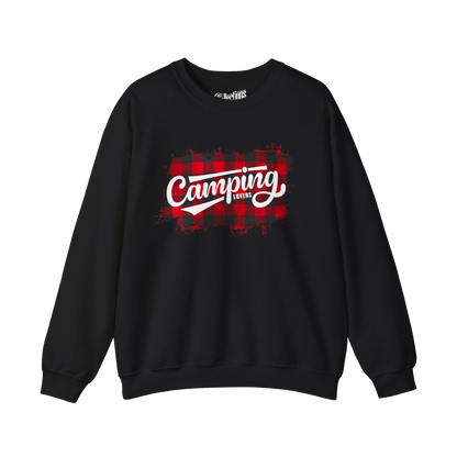 #camping - Sweat-shirt - Sweat-shirt - Camping lovers style rustique