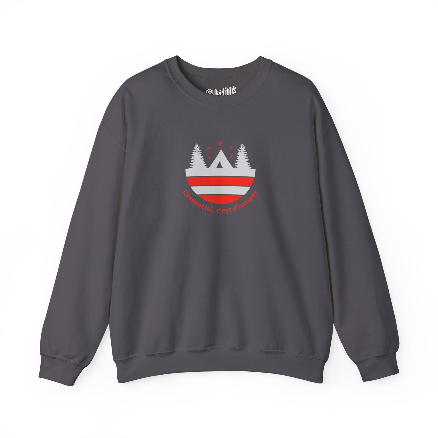 Sweat-shirt - L'essentiel, c'est de camper