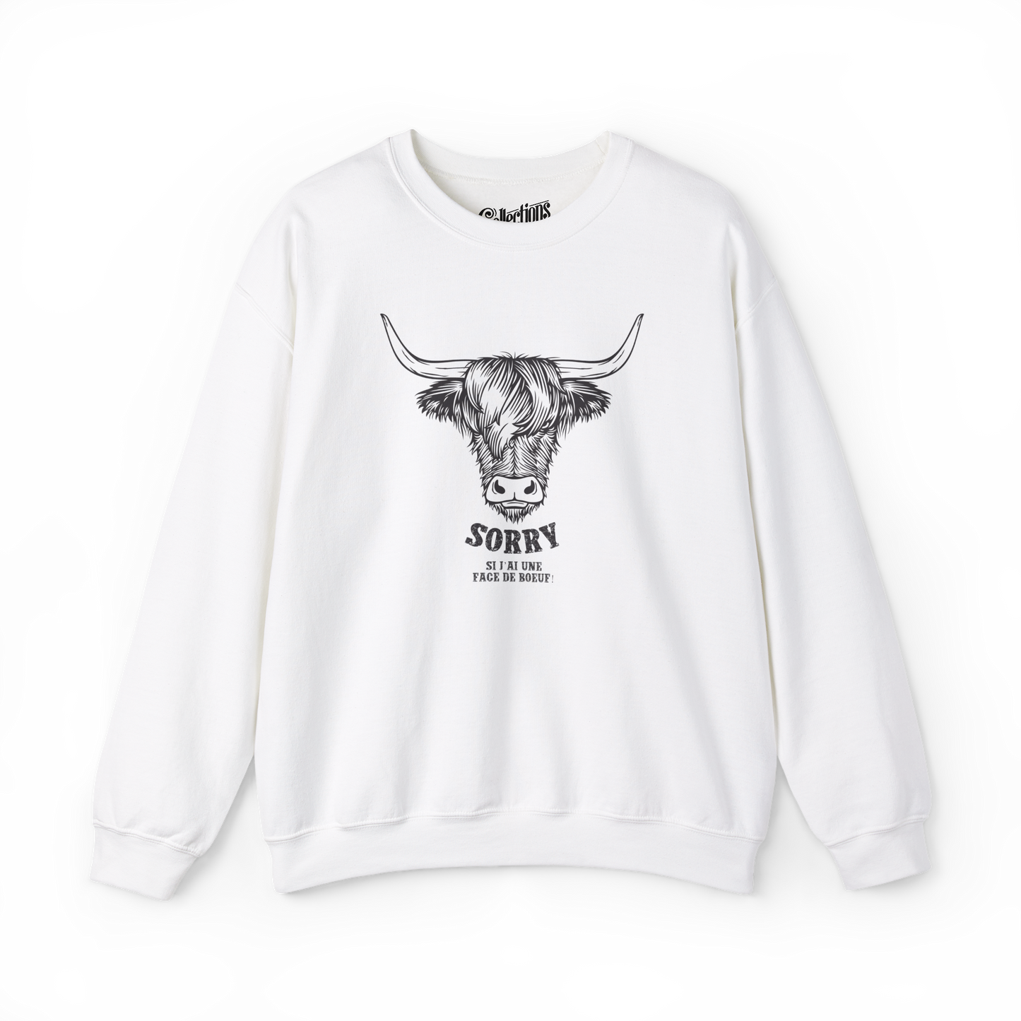 Sweat-shirt – Face de bœuf