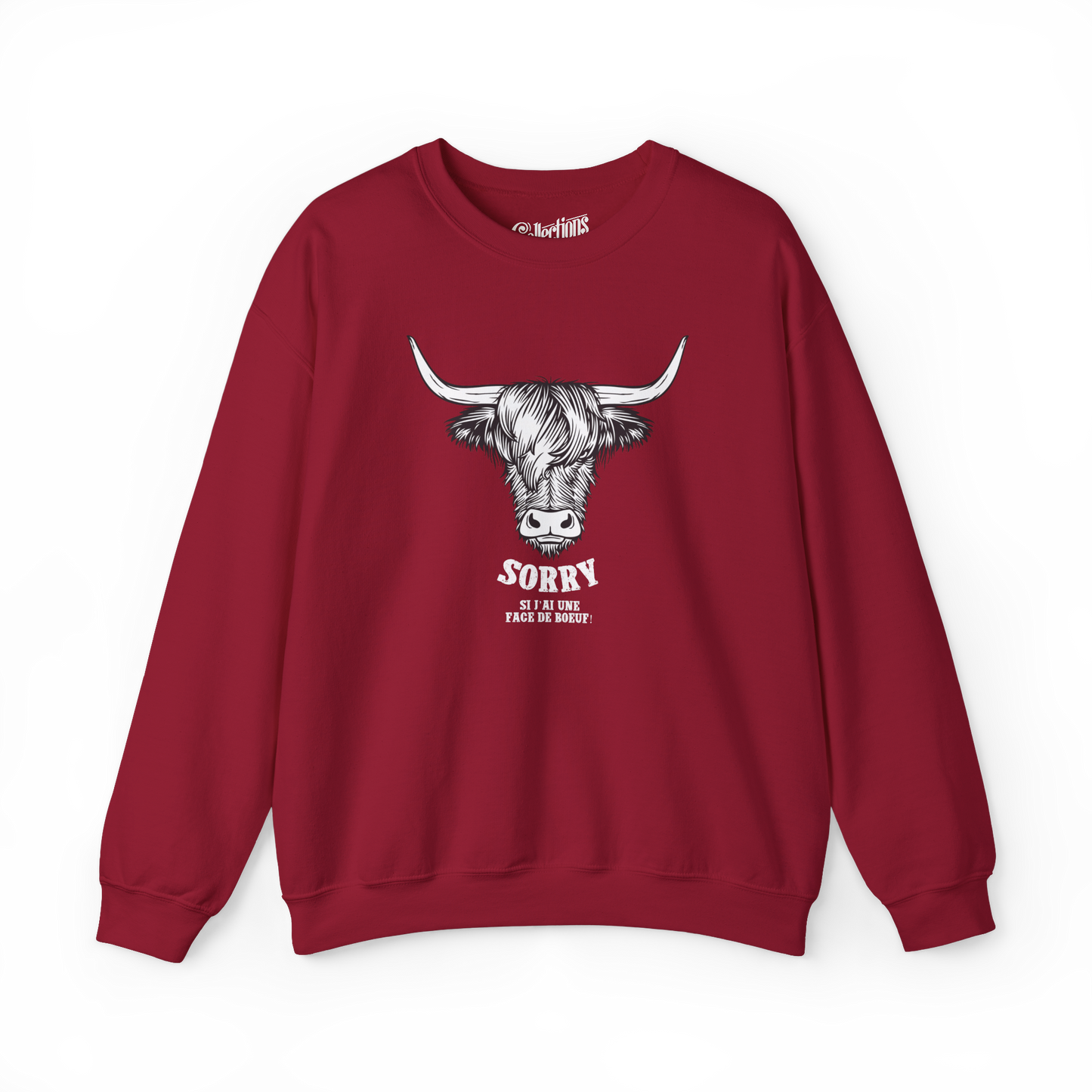 Sweat-shirt – Face de bœuf