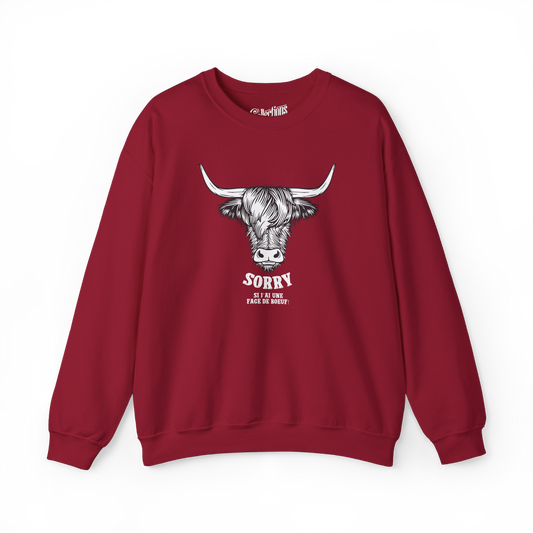 Sweat-shirt – Face de bœuf