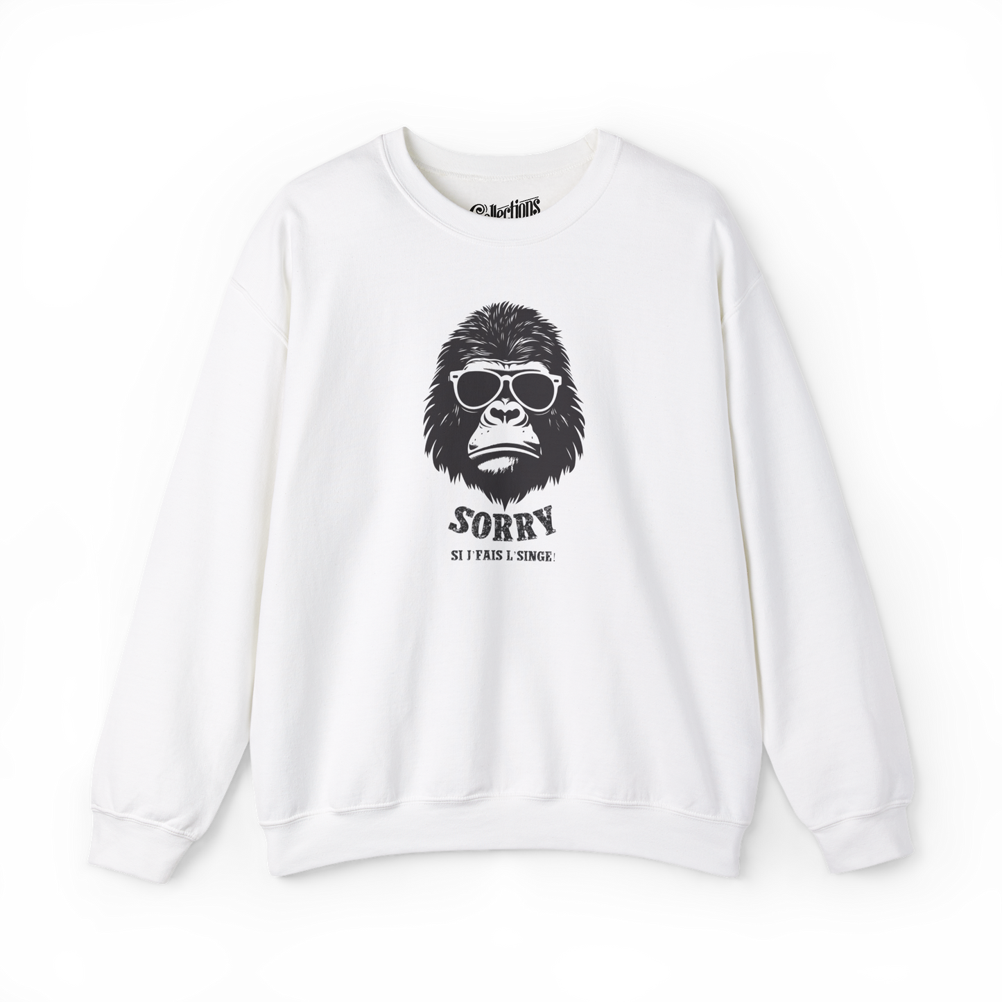 Sweat-shirt – Faire le singe