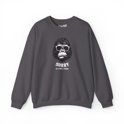 Sweat-shirt – Faire le singe