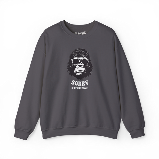 Sweat-shirt – Faire le singe