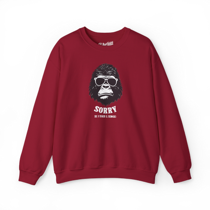 Sweat-shirt – Faire le singe