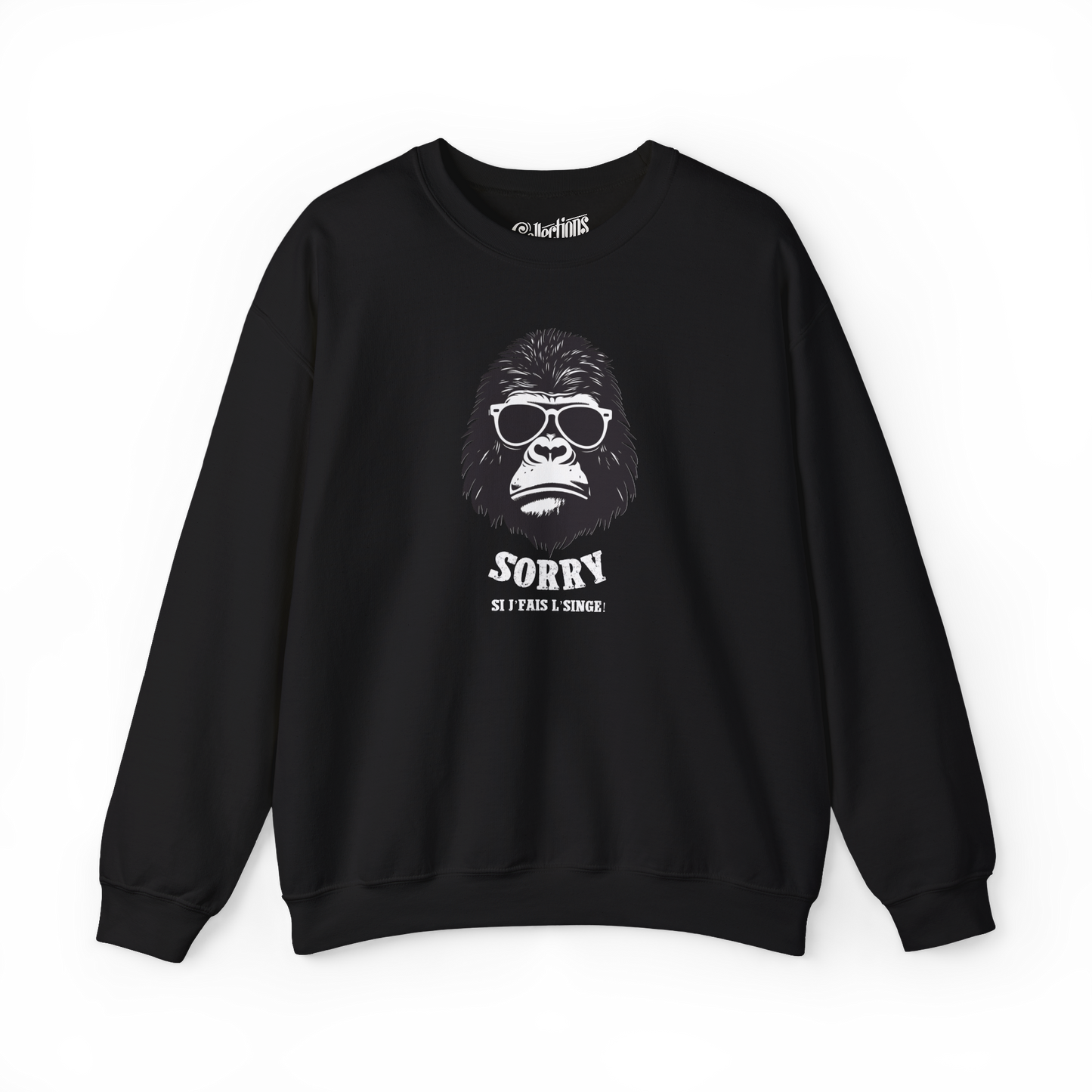 Sweat-shirt – Faire le singe