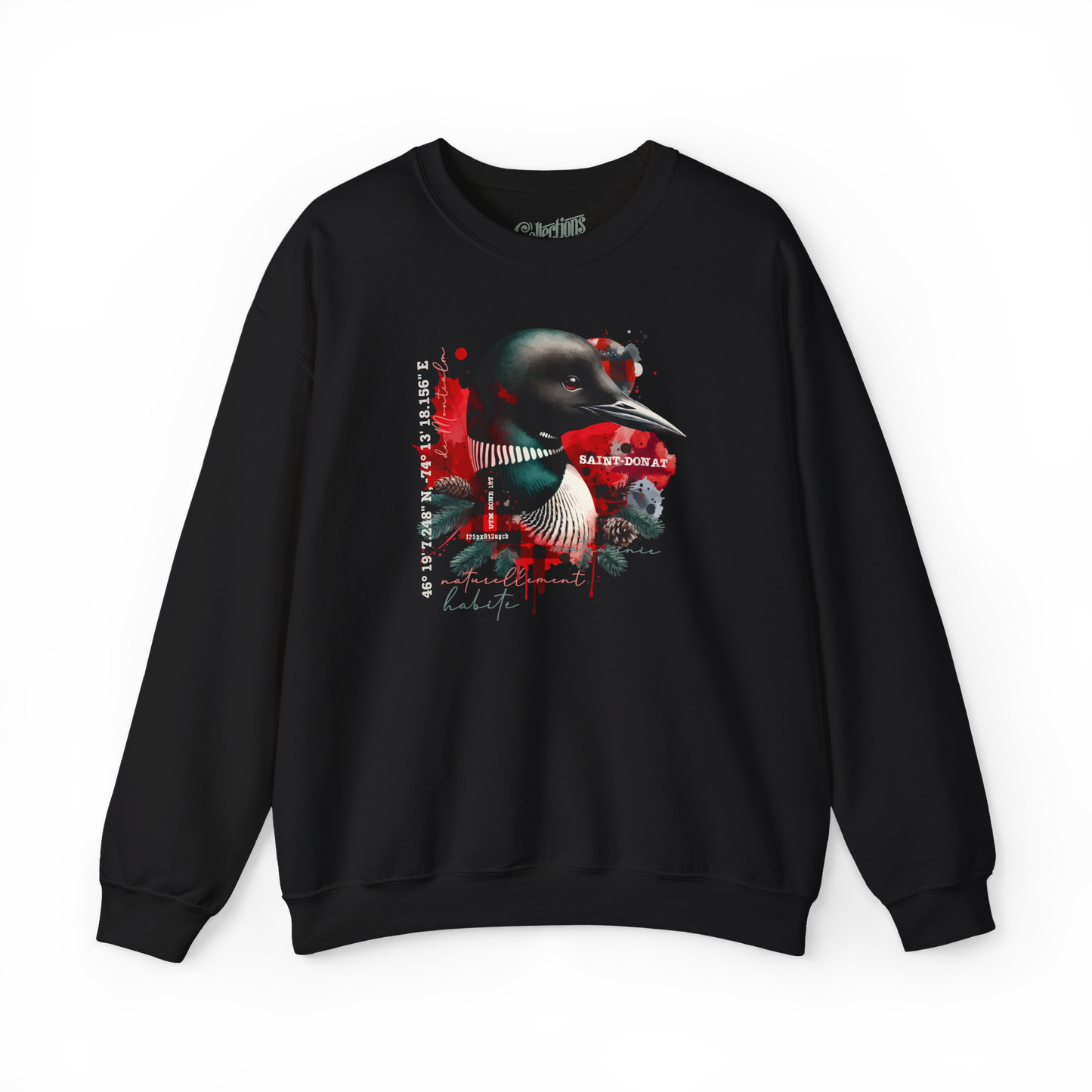 Sweat-shirt - Saint-Donat – L’esprit habite ici