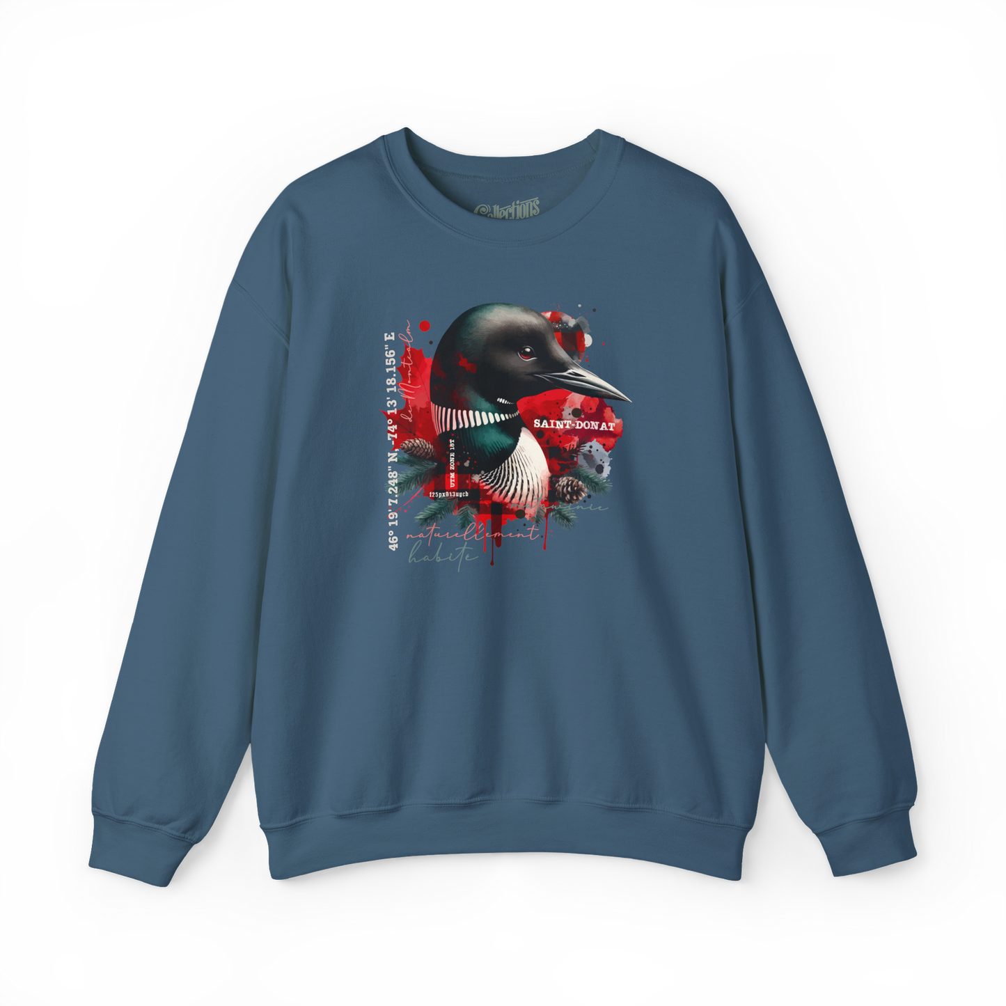 Sweat-shirt - Saint-Donat – L’esprit habite ici