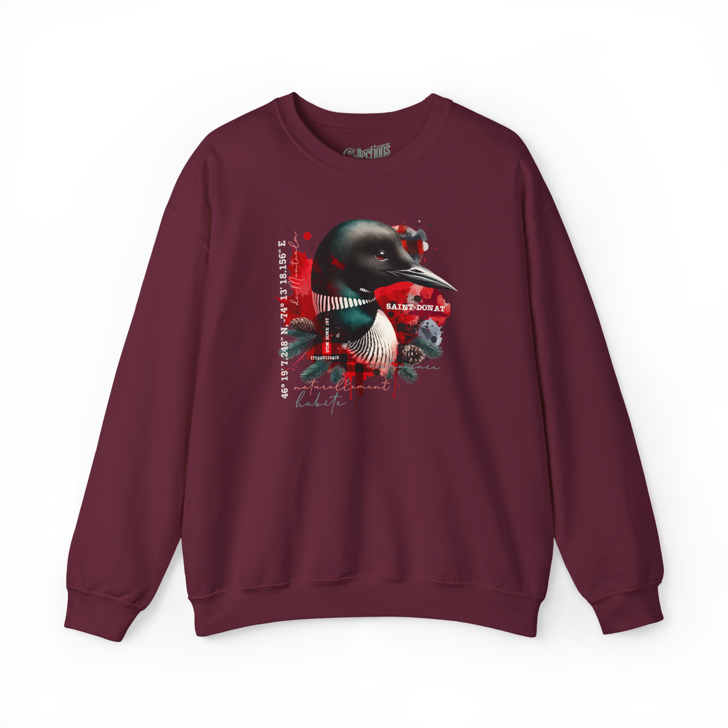 Sweat-shirt - Saint-Donat – L’esprit habite ici