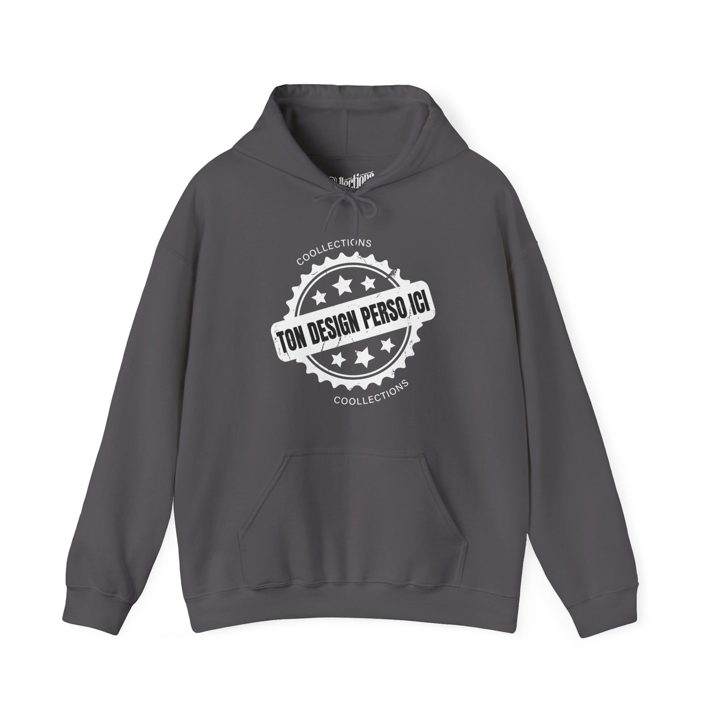 Sweat à capuche foncé - Personnalisé