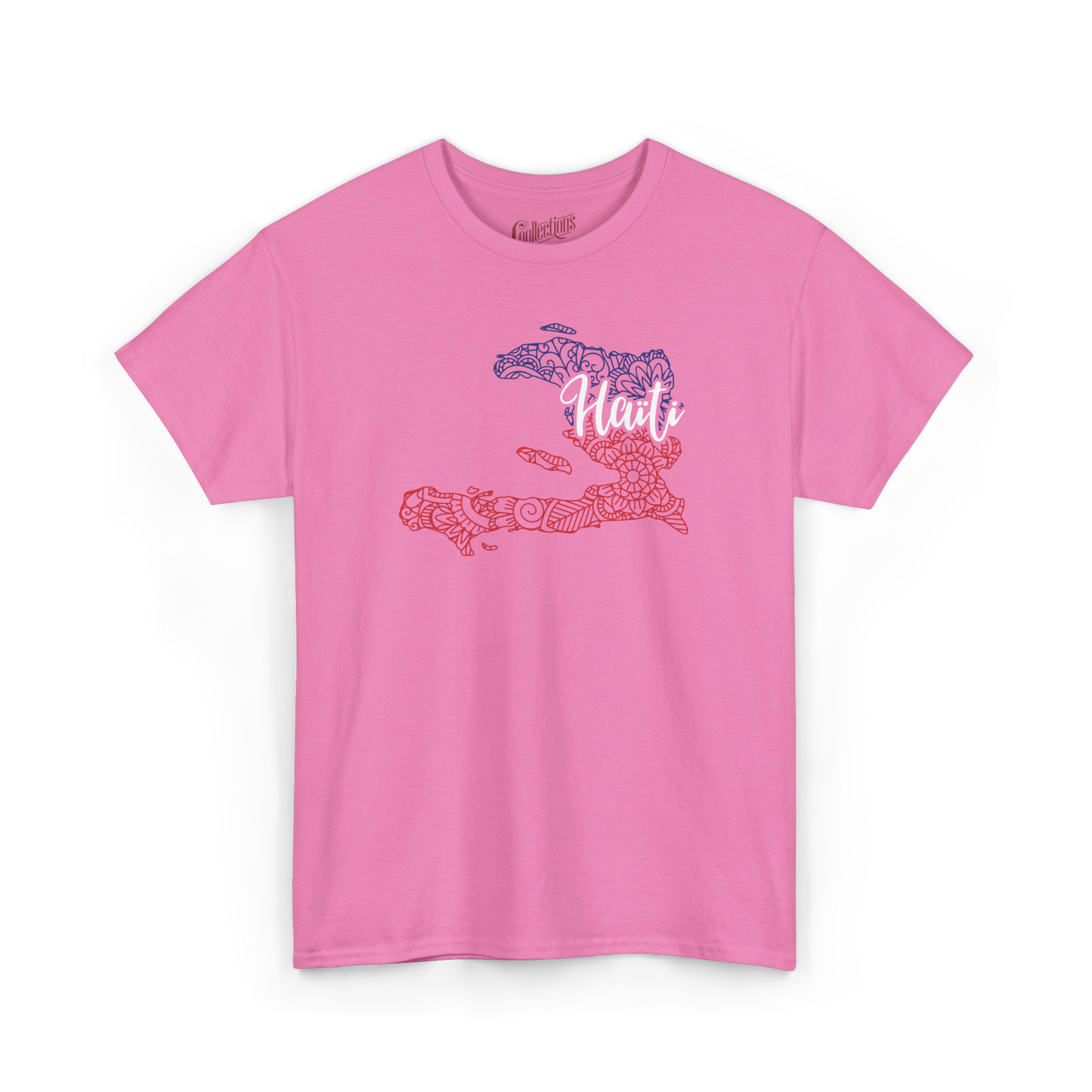T-shirt – Haïti Carte style Mandala