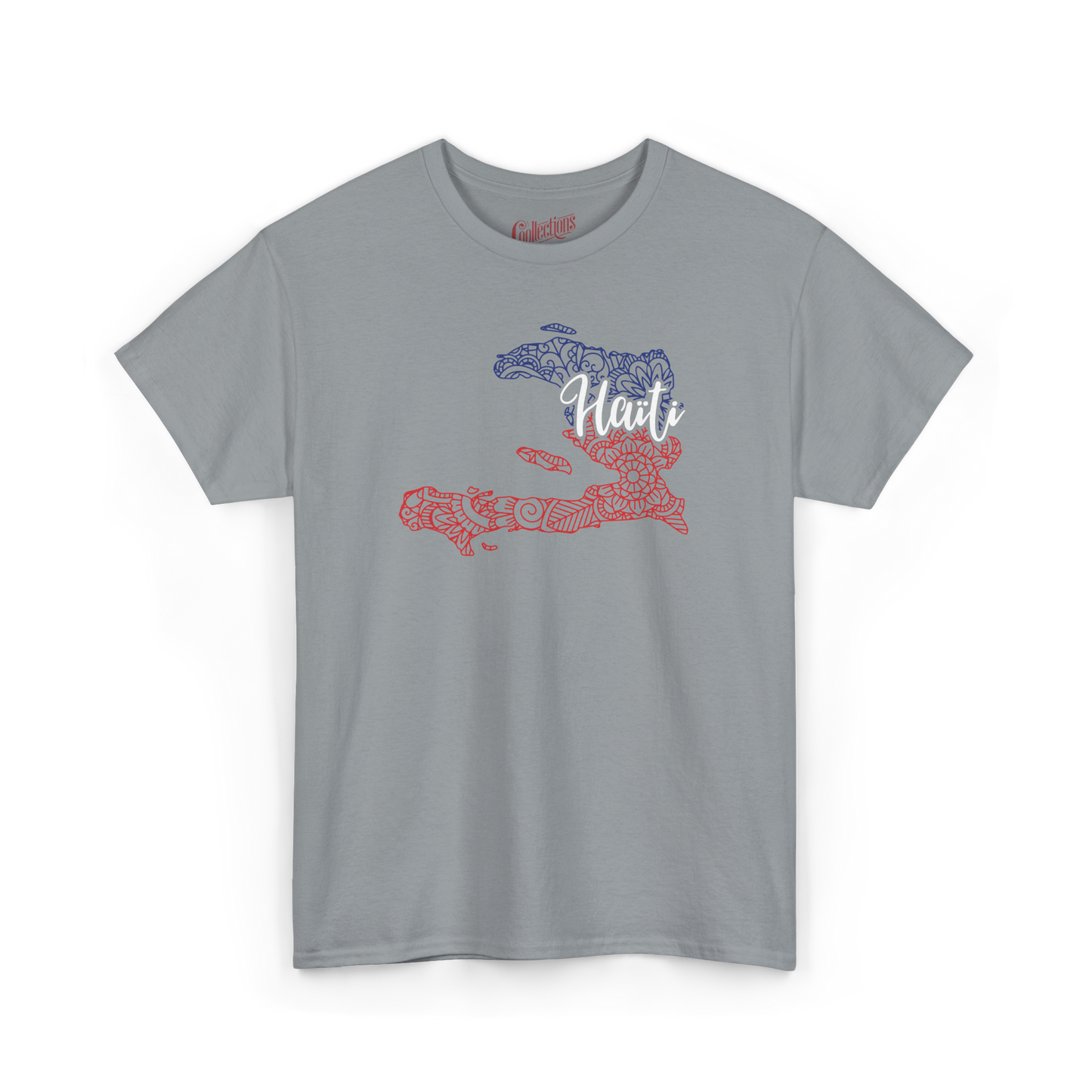 T-shirt – Haïti Carte style Mandala