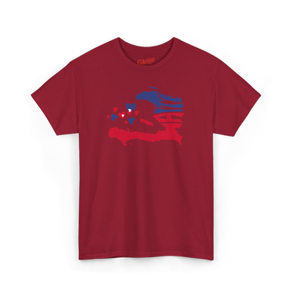 T-shirt – Haïti Map Luv