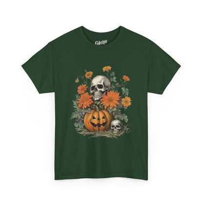 T-shirt - Squelette en fleurs