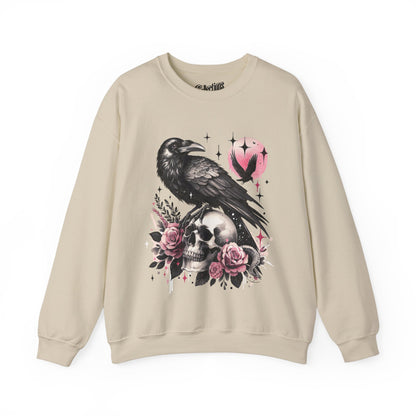Sweat-shirt - Corbeau mystérieux