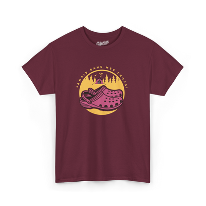 T-shirt - Jamais sans mes crocs