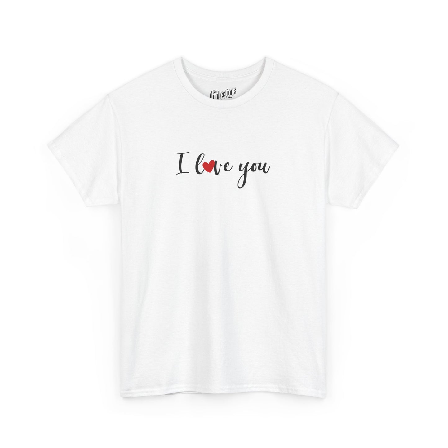 T-shirt - Je t'aime "I love you" - Anglais