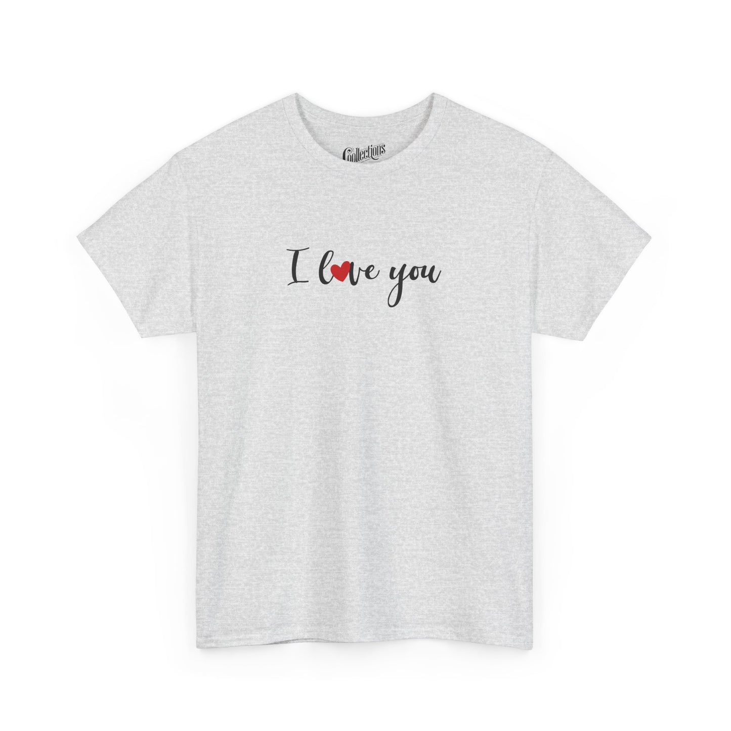 T-shirt - Je t'aime "I love you" - Anglais