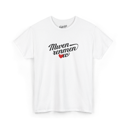 T-shirt - Je t'aime "Mwen renmen ou" - Créole haïtien