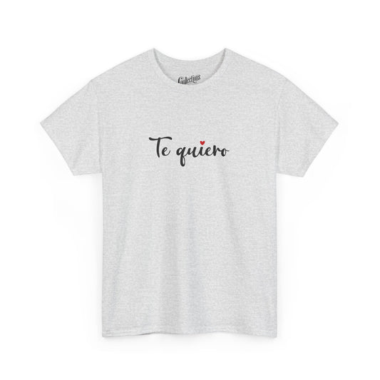 T-shirt - Je t'aime "Te quiero" - Espagnol