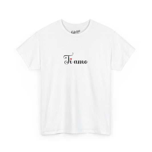 T-shirt - Je t'aime "Ti amo" - Italien