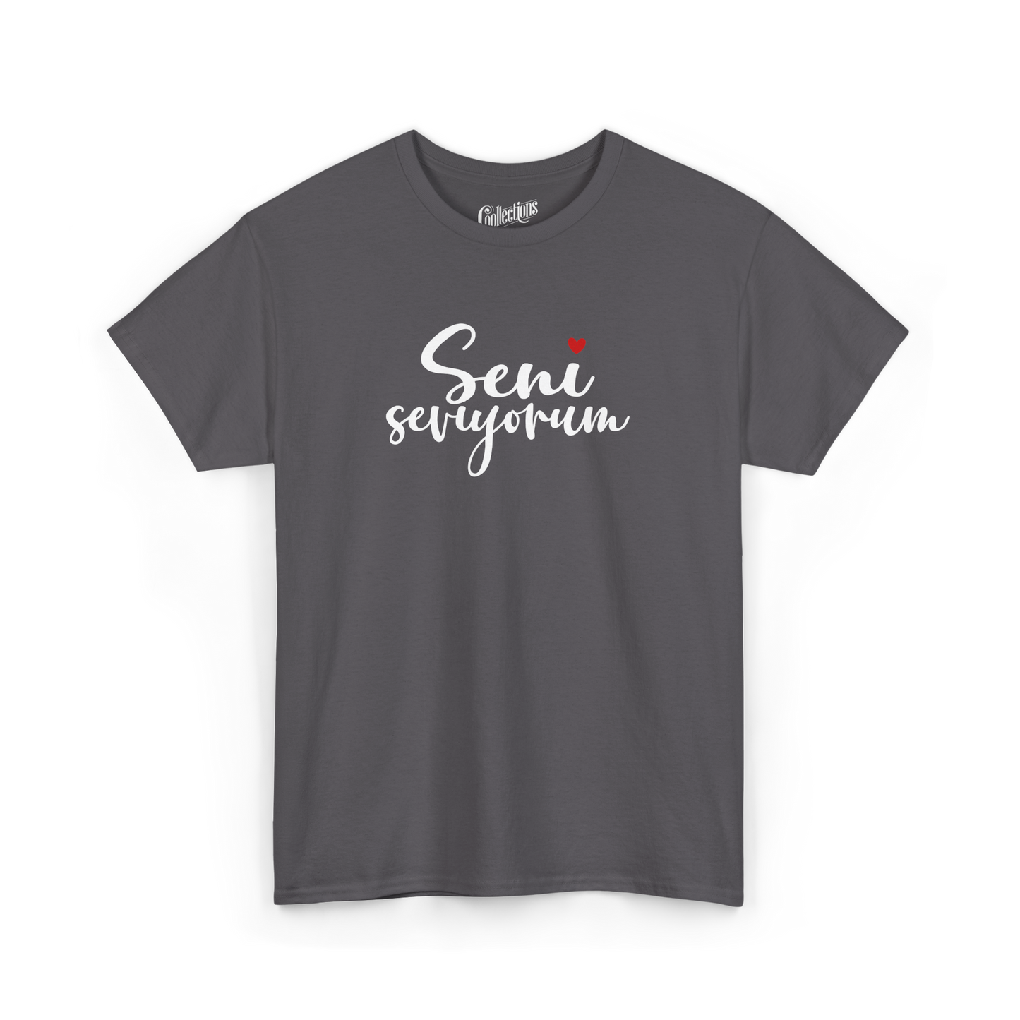 T-shirt - Je t'aime "Seni seviyorum" - Turc