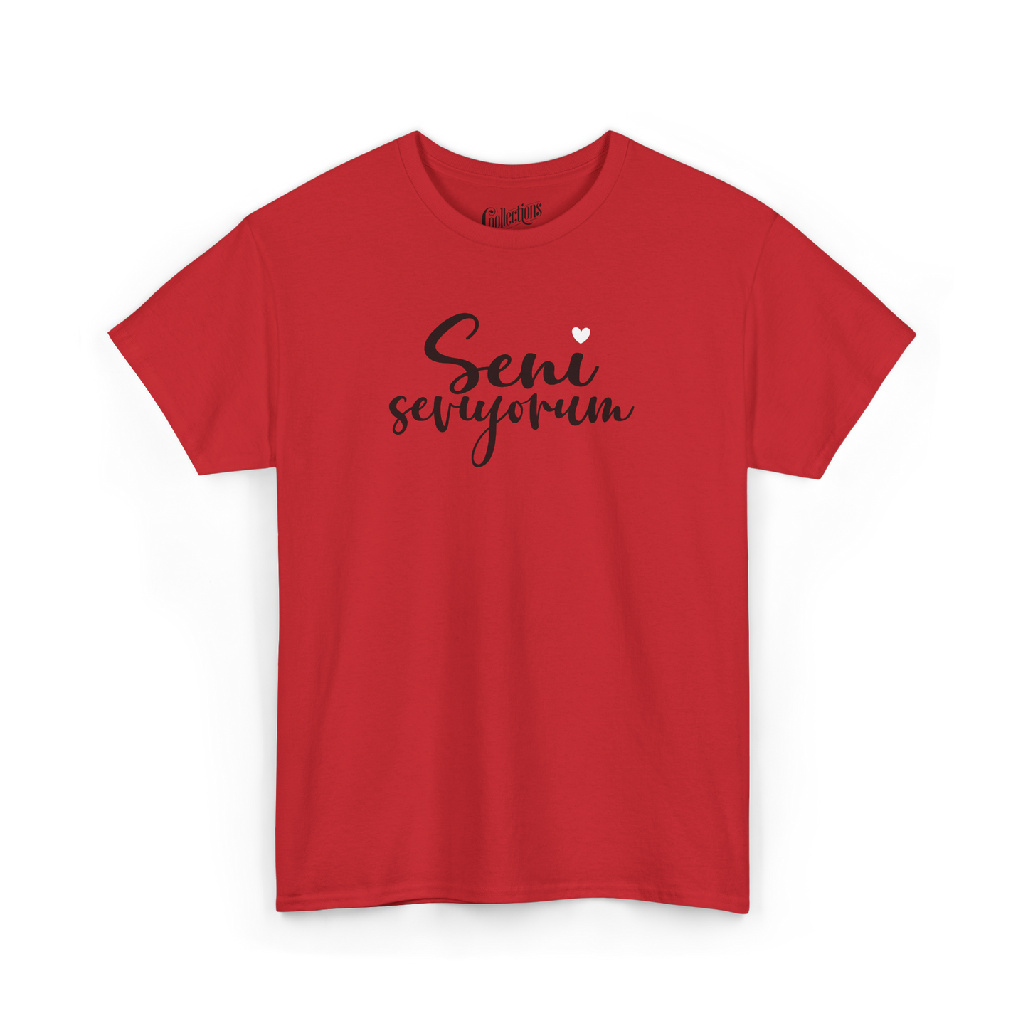 T-shirt - Je t'aime "Seni seviyorum" - Turc