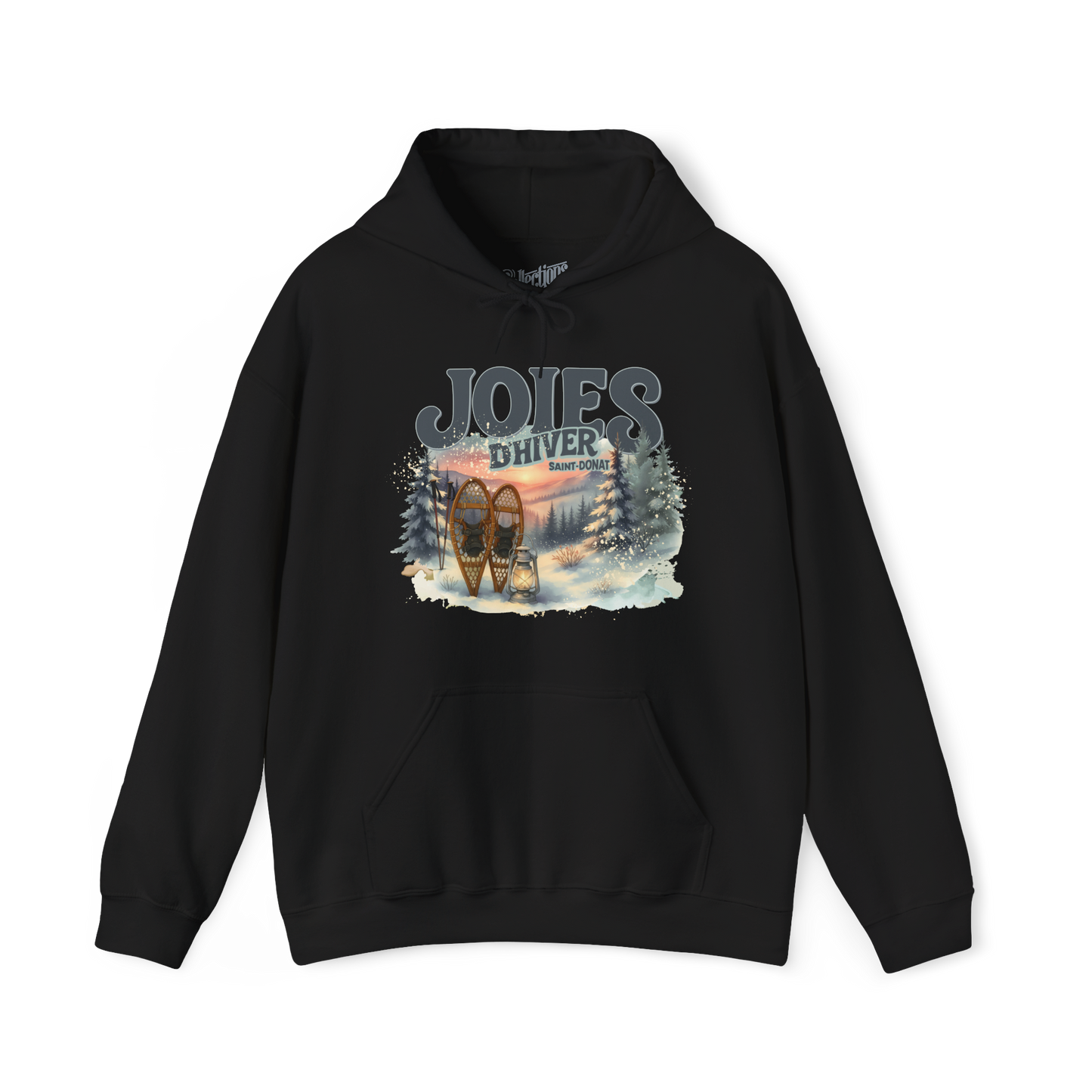 Sweat à capuche - Joies d’hiver