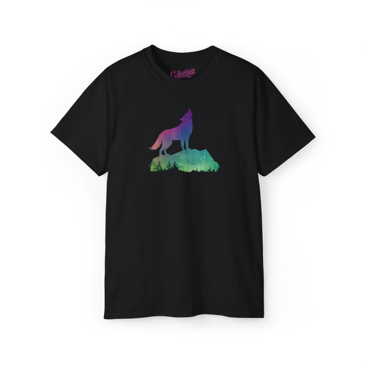 T-shirt – Aurora Borealis – Le loup