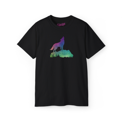 T-shirt – Aurora Borealis – Le loup
