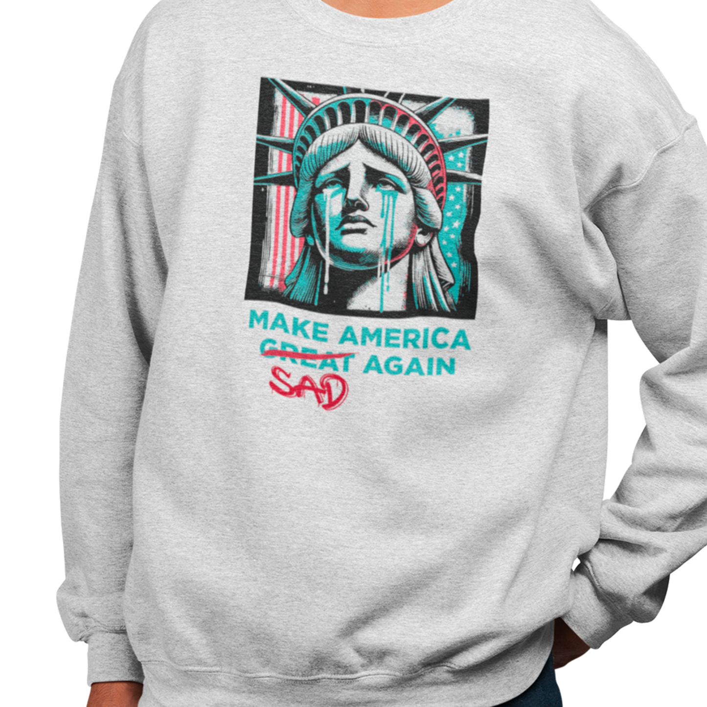 Sweat-shirt - Désillusion Américaine
