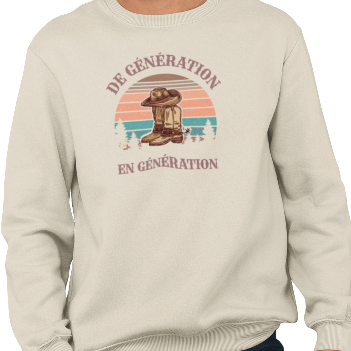 Sweat-shirt - Génération Country